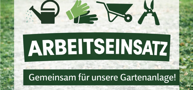🛠️Arbeitseinsatz am 11. April